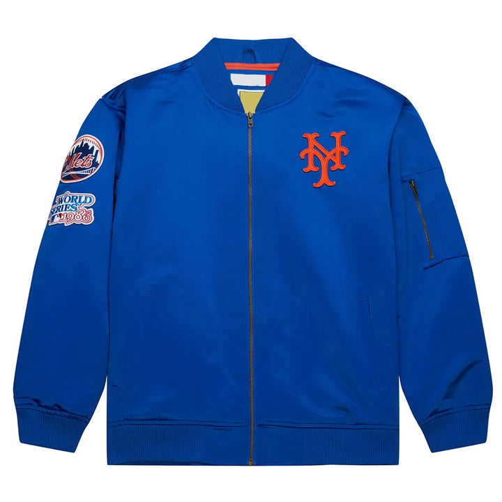 Vintage New York Mets lightweight satin jacket


