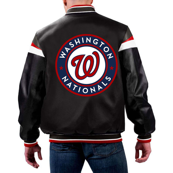 MLB Washington Nationals leather jacket in USA