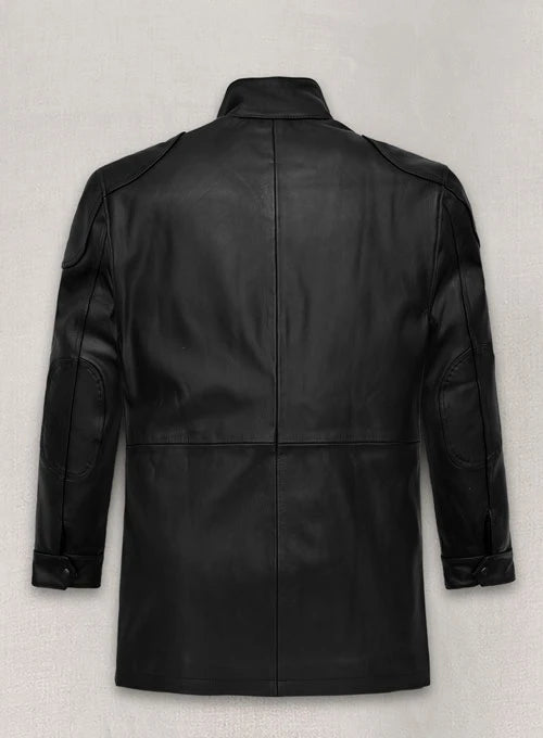 High quality real leather Will Smith jacket