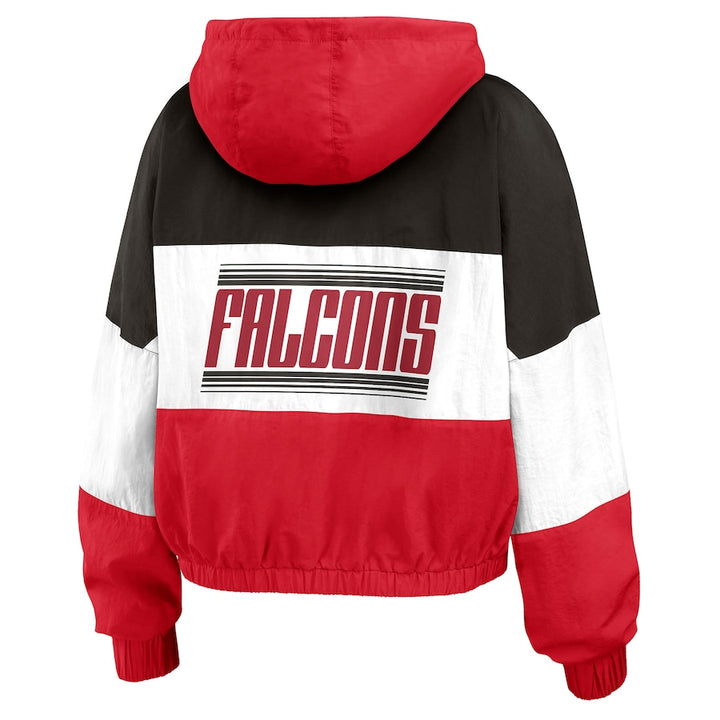 Official NFL women’s Falcons jacket with mesh lining

