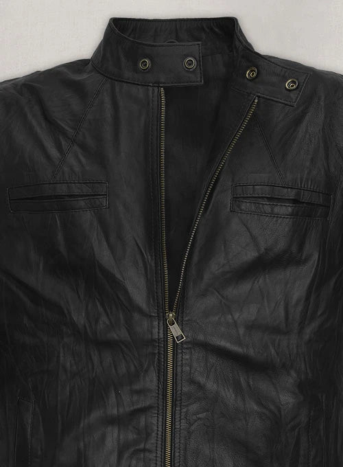 Pure Napa leather jacket inspired by Zac Efron’s look in the comedy film 17 Again.