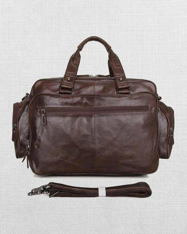 Professional Leather Business Briefcase for Travel in American market