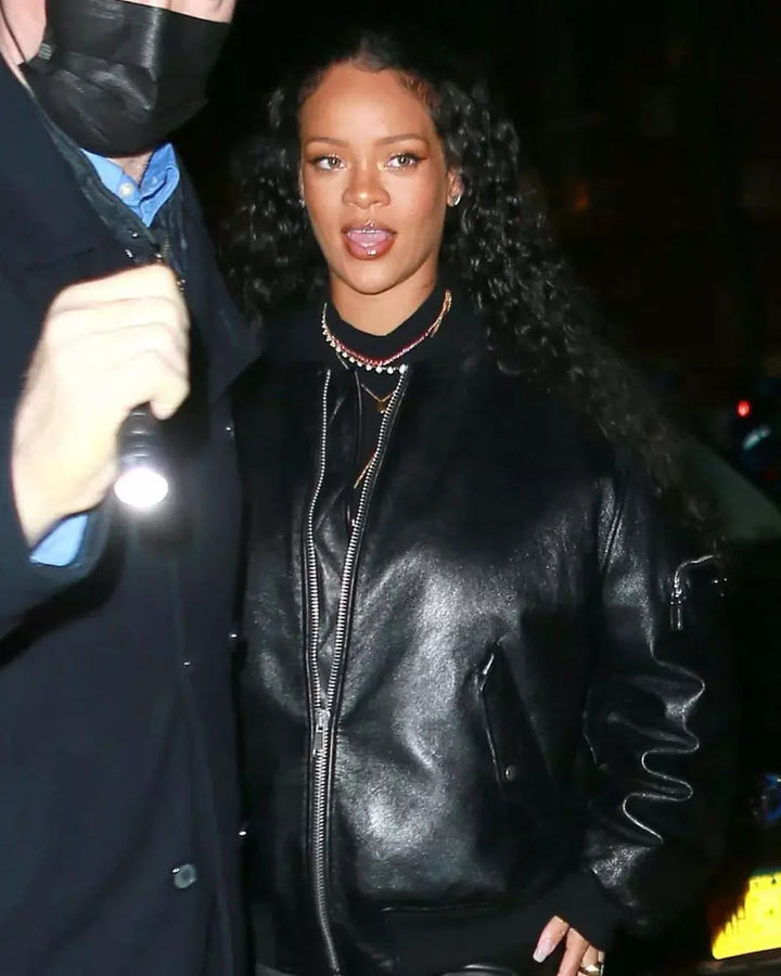 Rihanna Leather Jacket