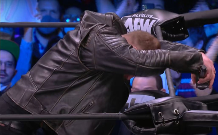 Jon Moxley's edgy AEW comeback outfit in France market