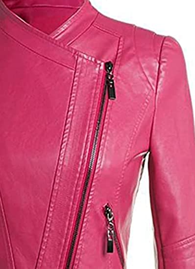 Stylish leather jacket for women in USA