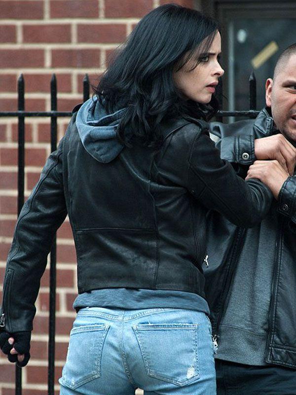 Krysten Ritter Jessica Jones Leather Jacket