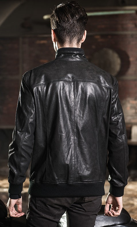 Stylish leather jacket for men in USA