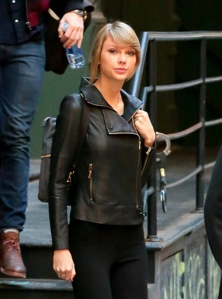Taylor Swift New York Lederjacke | Frauen-Promi-Lederjacke