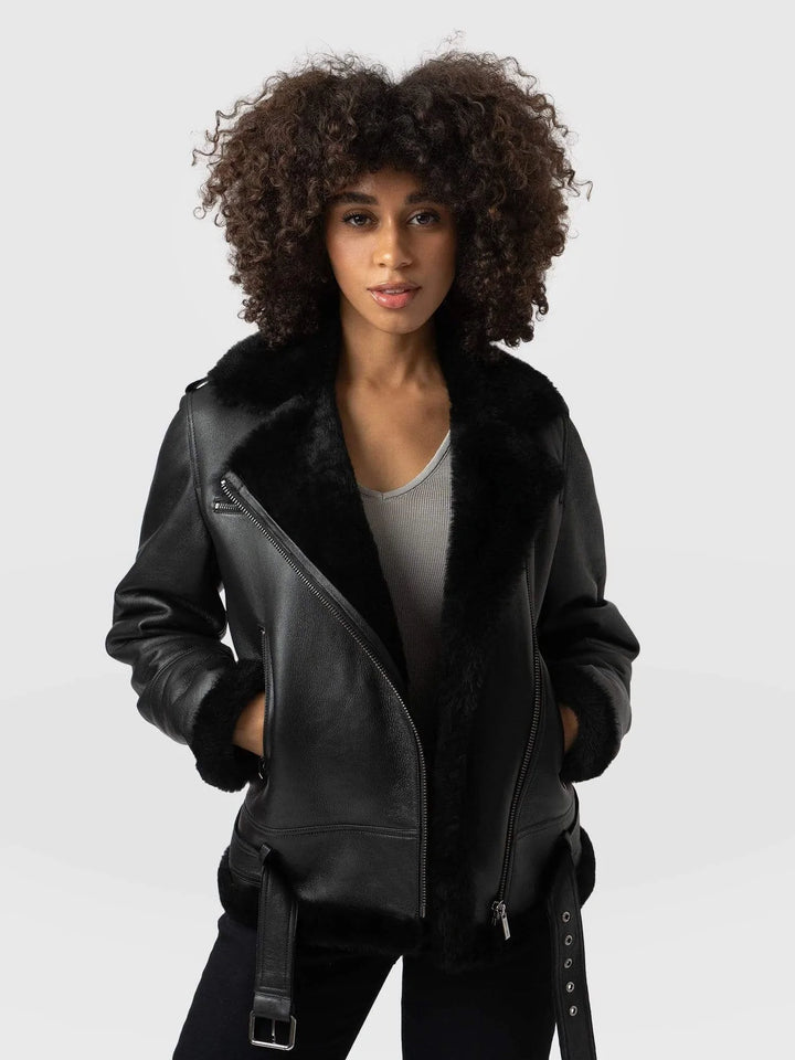HOT LEATHER JACKET FOR WOMEN