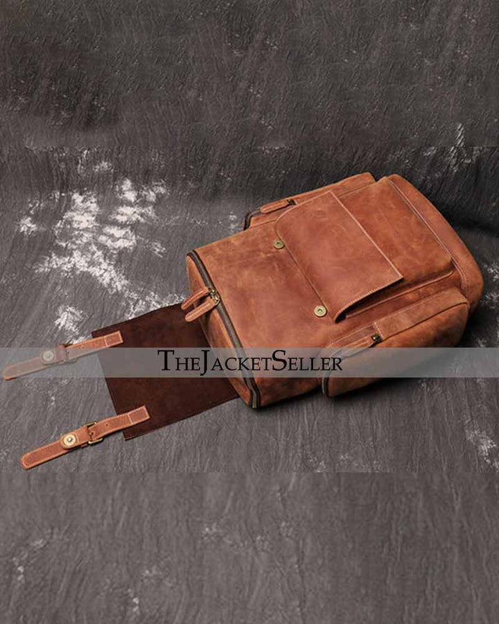 Leather Backpack Large Travel Backpack