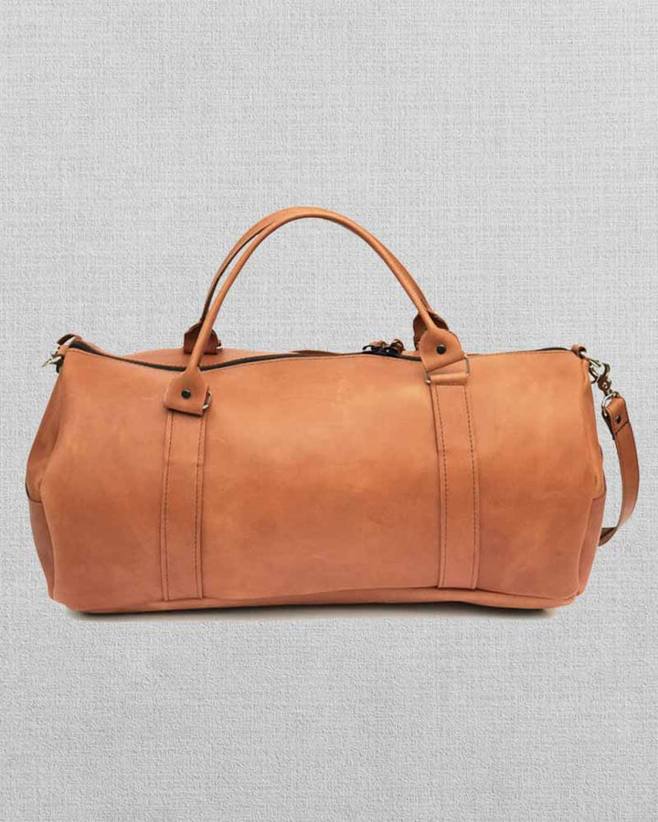 Spacious and Functional Leather Duffel Bag for All Your Travel Needs in US