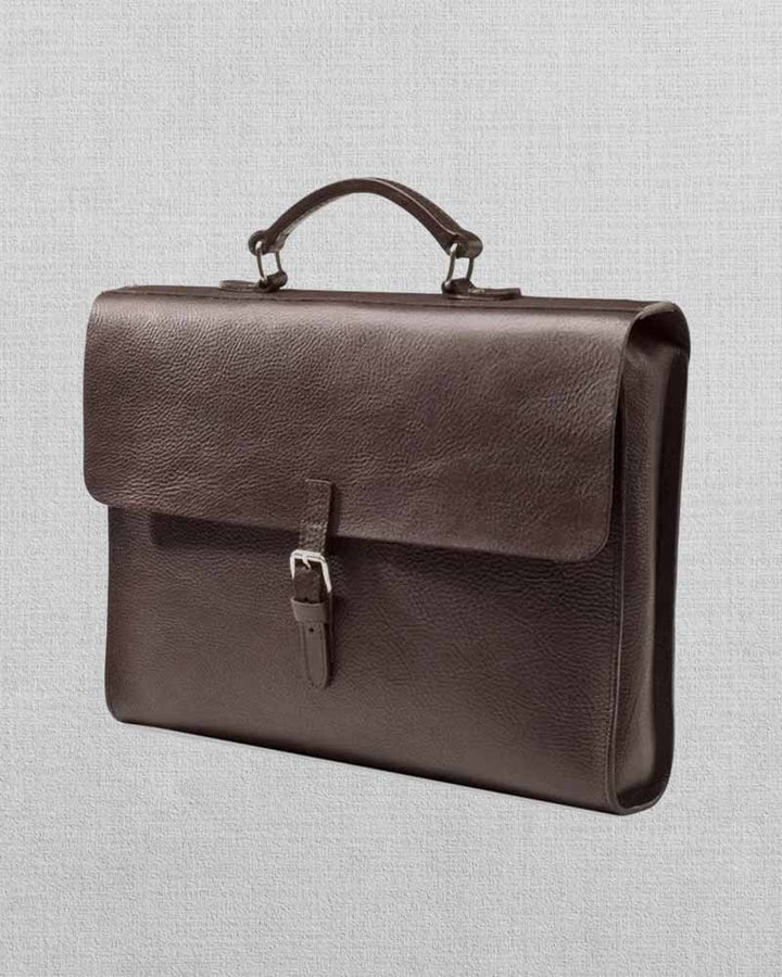 Cowhide Leather Notebook Briefcase for a Sophisticated Look in American style