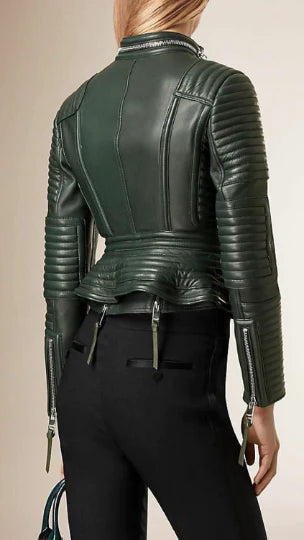 Sheep leather jacket for women in USA