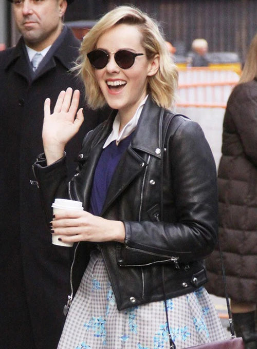 WOMEN CELEBRITY LEATHER JACKET