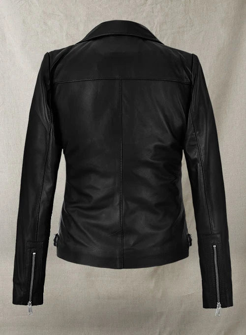 CUSTOM JENA MALONE LEATHER JACKET