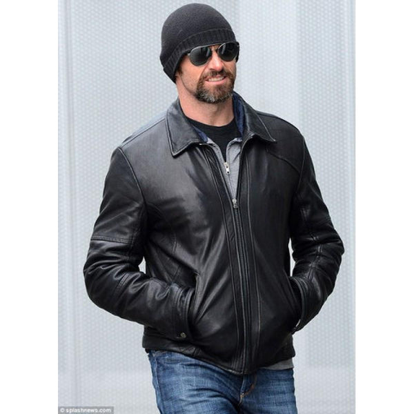 HUGH JACKMAN PREMIUM-LEDERJACKE VON TJS