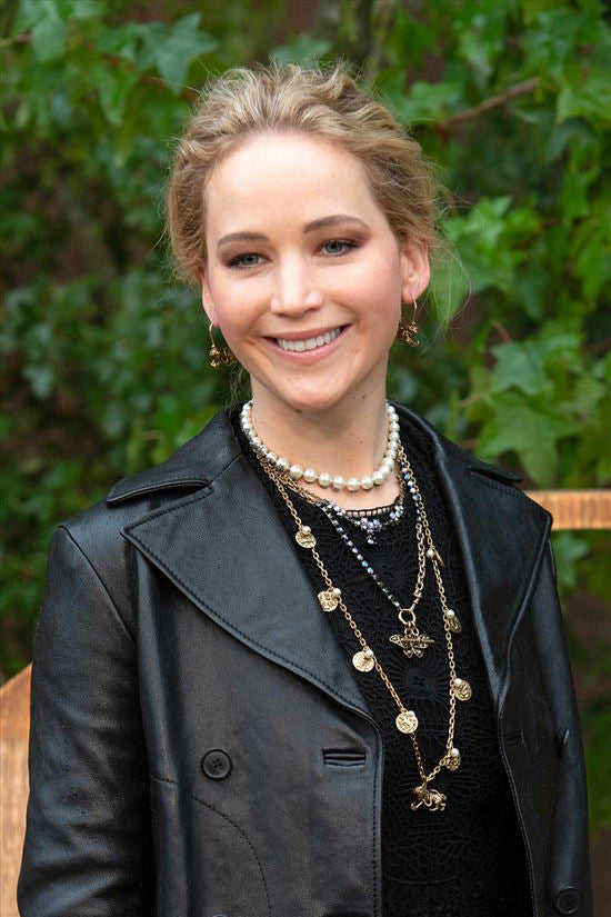 Jennifer Lawrence Leather Jacket