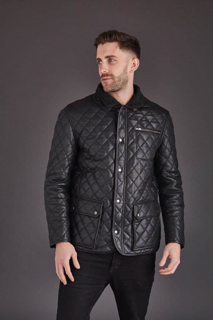 Coat Quilted Sheep Nappa leather