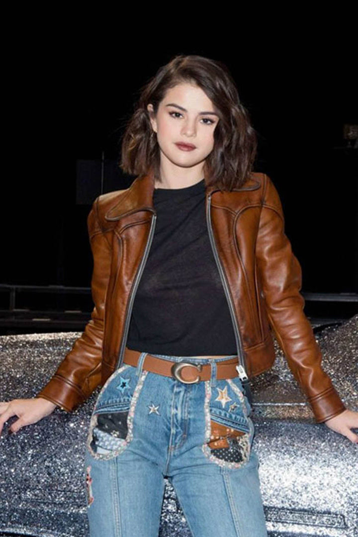 Selena Gomez Leather Jacket